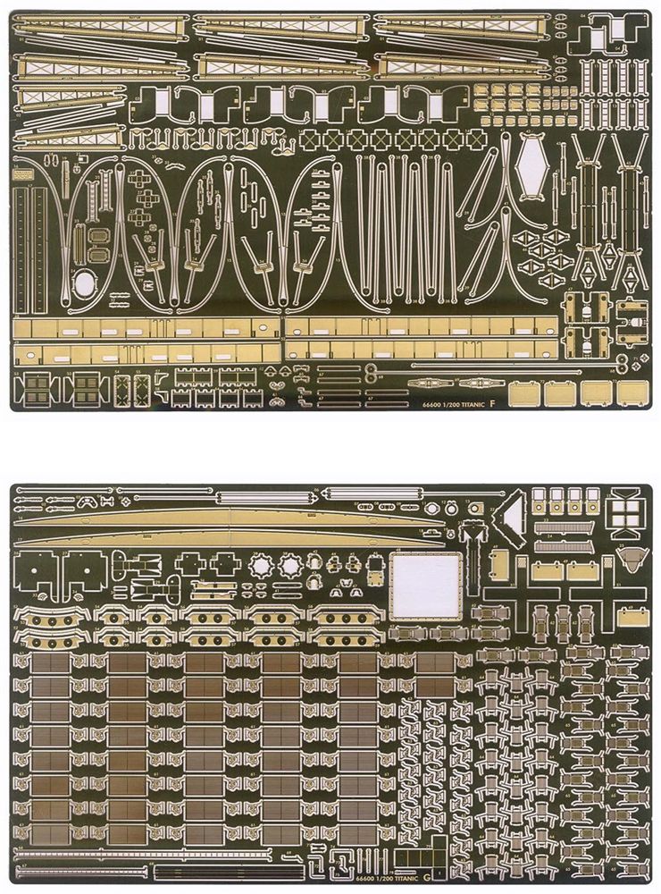 I Love Kit 66600 Set Dettaglio Per Titanic | Scala 1/200 | Kit Di Modellismo Navale